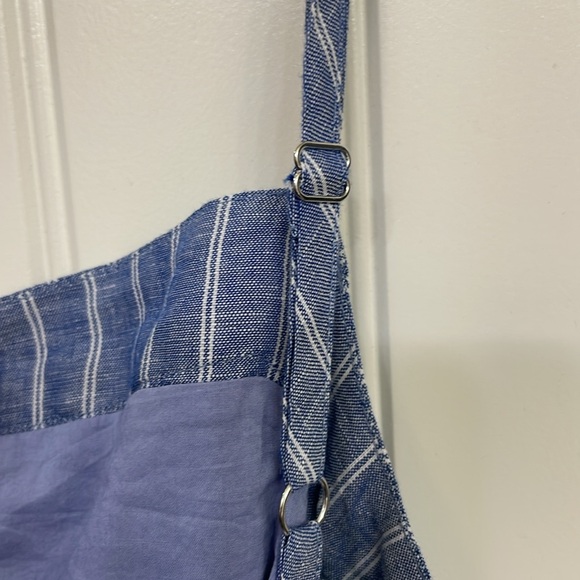 NWT Banana Republic blue striped belted dress - Picture 9 of 12